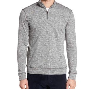 NWT Vintage1946 Terry Heather Quarter Zip Pullover